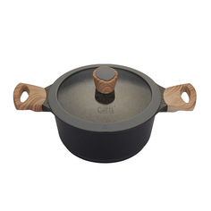 Кастрюля Gipfel OLIVER 0571 2,5 л черный