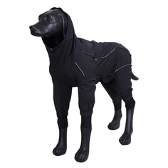 Комбинезон для собак RUKKA Protect overall 2.0 30см черный