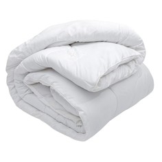 Одеяло зимнее 140х205 см, иск. лебяжий пух, ткань глосс-сатин, п/э 100% Веста