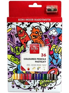 Карандаши цветные Koh-i-Noor Teenage 36 цветов 3555036042KSRU