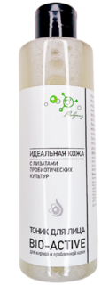 Тоник для лица МИКРОЛИЗ Bio-Active Идеальная кожа для жирной и проблемной кожи, 200 мл