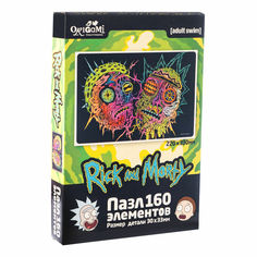 Пазл классический Rick and Morty 160 деталей в ассортименте No Brand