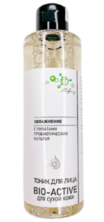 Тоник для лица МИКРОЛИЗ Bio-Active Увлажнение для сухой кожи, 200 мл бутылка