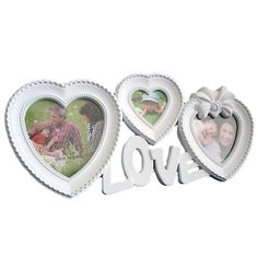 Настенный коллаж-фоторамка Love 15х30 см. No Brand