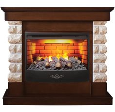 Электрокамин Real Flame Arizona 25 AO-255 с очагом 3D Firestar 25,5