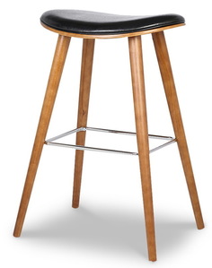 Стул полубарный ESF JY1730-65 черный