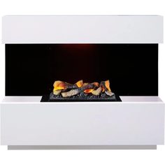 Электрокамин Dimplex Kyoto (белый) с очагом Cassette 400 LNH-INT (с дровами)