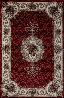 Ковер российский AkTs 60x110 см красный