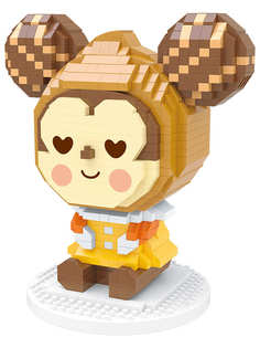 Конструктор Wisehawk Мышка Молли - медведь 901 деталь № 2682 Mouse Molly bear