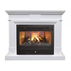 Электрокамин Real Flame Marco 26 WT с очагом 3D Novara 26