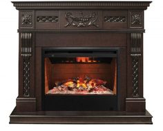 Электрокамин Real Flame Corsica Lux 26 AO с очагом 3D Helios 26
