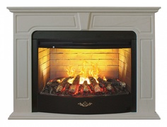 Электрокамин RealFlame THEODOR 33 WT с FireStar 33 3D