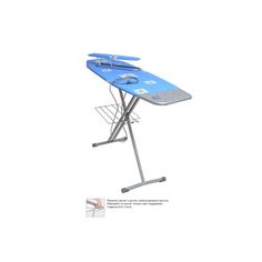 Гладильная доска NIKA-8 1225*400 подрукавник, полка для белья, удлинитель с розеткой