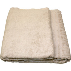 Простыня махровая, 180220 см (бежевая) Суши Веник