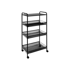 Этажерка напольная ЗМИ Ладья 34КС Черный МЕБЕЛЬТОРГ