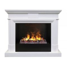 Электрокамин Real Flame Marco 26 WT с очагом 3D Cassette 630