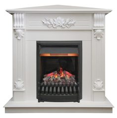 Электрокамин Real Flame Ottawa WT corner c очагом 3D Oregan