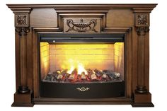 Электрокамин Real Flame London 33 AO с очагом 3D Firestar 33