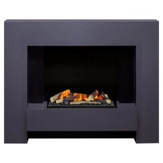 Электрокамин Dimplex Tokyo (графит грей) с очагом Cassette 600 LNH-INT (с дровами)
