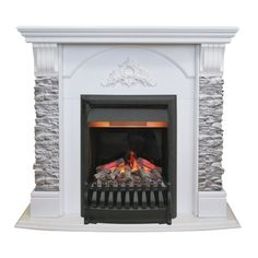 Электрокамин Real Flame Athena WT-511 с очагом 3D Oregan