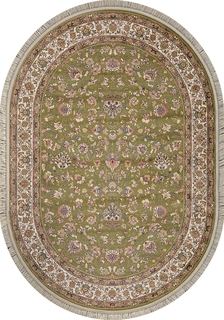 Ковер российский AkTs 240x330 см зеленый