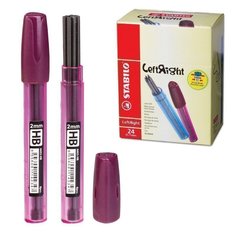 Грифели запасные STABILO КОМПЛЕКТ 8 шт Left Right HB 2 мм 6603/24-НВ