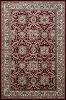 Ковер российский AkTs 200x400 см красный