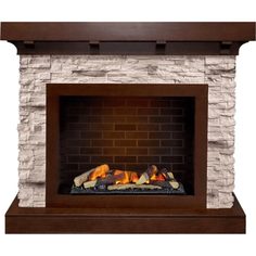Электрокамин Dimplex Chalet (темный дуб) сланец с очагом Cassette 600 LNH-INT (с дровами)