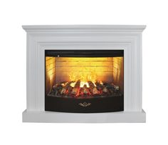 Электрокамин Real Flame Weston 33 WT с очагом 3D Firestar 33