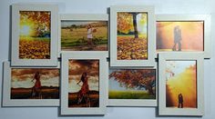 Фоторамка настенная Окто деревянная белая. No Brand