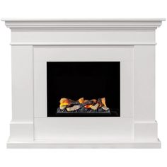 Электрокамин Dimplex California (белый) с очагом Cassette 400 LNH-INT (с дровами)