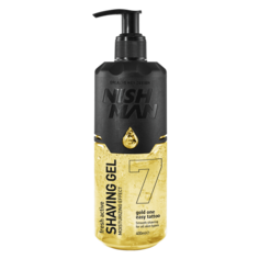 Гель для бритья NISHMAN SHAVING GEL 07 gold one