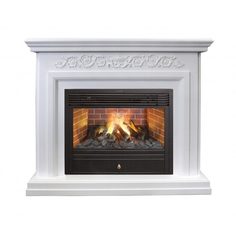 Электрокамин Real Flame Leticia 26 WT с очагом 3D Novara 26