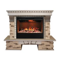 Электрокамин Real Flame Sorento 25/26 WT с очагом 3D Helios 26
