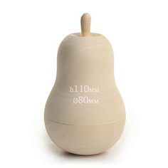 Magic 4 Hobby Деревянная заготовка из липы Шкатулка Груша h110мм ?80мм уп.2шт MH.08.5.080,