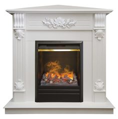Электрокамин Real Flame Ottawa WT corner c очагом 3D Olympic