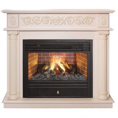 Электрокамин Real Flame Attica 25,5/26 WT с очагом 3D Novara 26