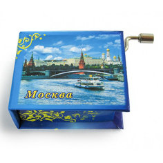 Музыкальная шкатулка Панорама Москвы (проигрывает Подмосковные вечера) No Brand