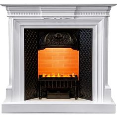 Электрокамин Dimplex Chelsea (белый) с очагом Cassette 400 LNH-INT PS (без дров)