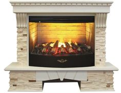 Электрокамин Real Flame Sorento 33 WT с очагом 3D Firestar 33