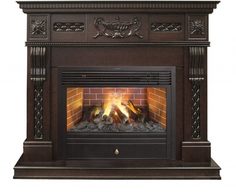 Электрокамин Real Flame Corsica Lux 26 AO с очагом 3D Novara 26