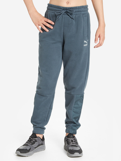 Брюки для мальчиков PUMA Matchers, Серый, размер 153-164