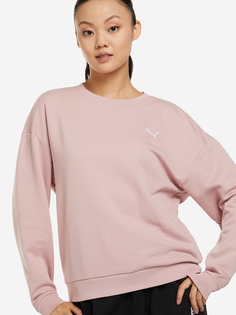 Свитшот женский PUMA, Розовый, размер 42-44