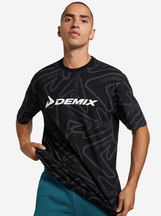 Футболка мужская Demix, Черный, размер 44-46