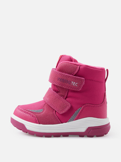 Ботинки утепленные для девочек Reima Qing, Розовый, размер 28