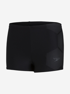Плавки-шорты для мальчиков Speedo Tech, Черный, размер 152