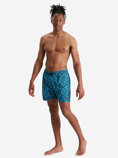 Шорты плавательные Speedo Print Leis, Синий, размер 48-50