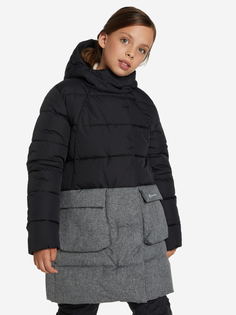 Куртка утепленная для девочек Outventure, Черный, размер 164