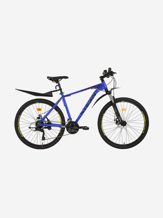 Комплект: велосипед горный Stern Energy 1.0 Sport 26", 2022 с аксессуарами, Синий, размер 150-165