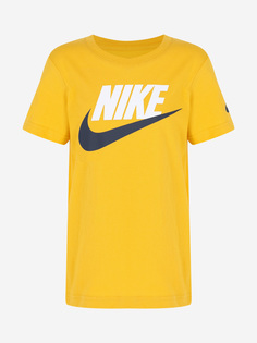 Футболка для мальчиков Nike Futura Evergreen, Желтый, размер 110